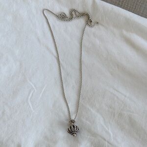 LAGOS Silver Beaded Pendant Necklace